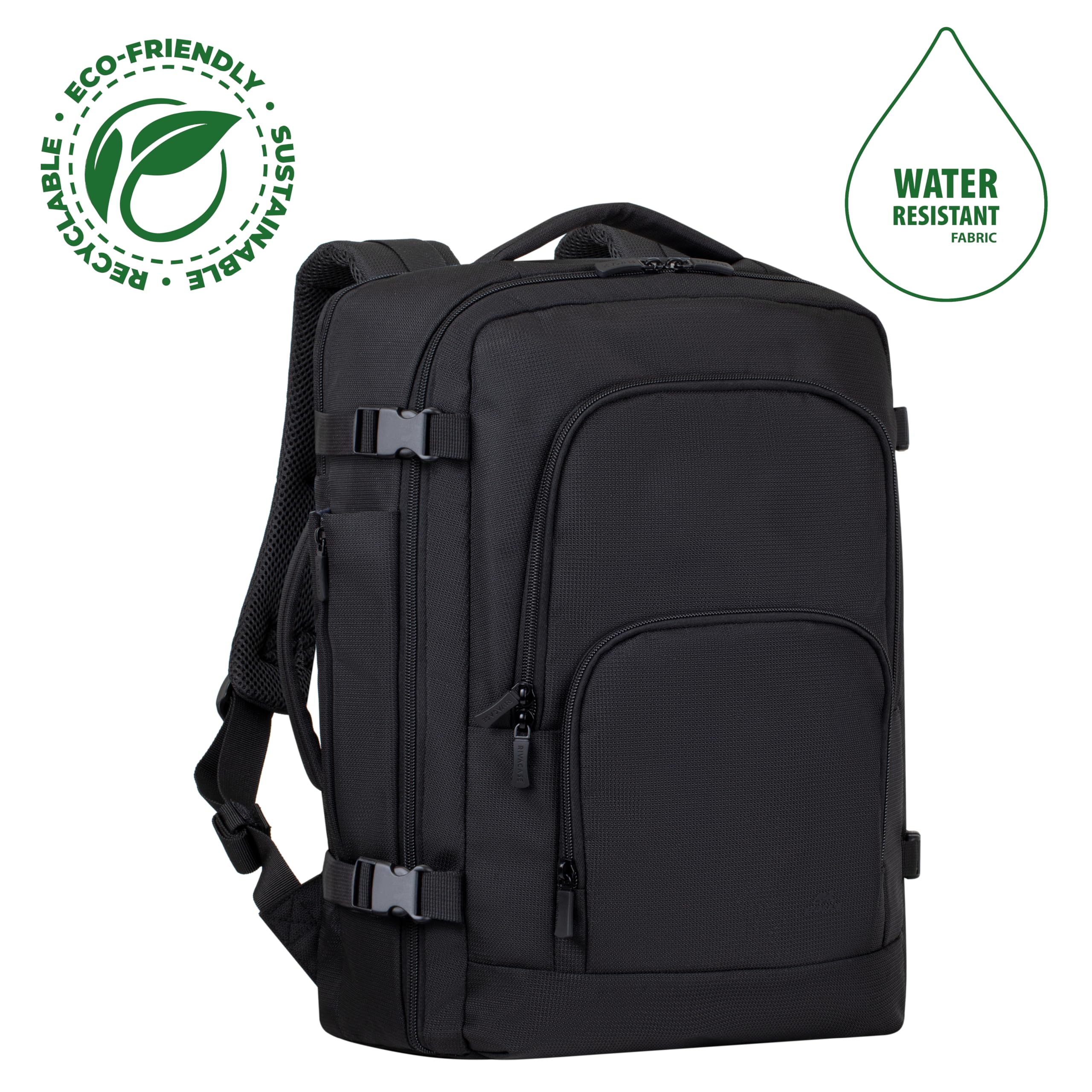 Rivacase Komodo Rucksack 17,3 Zoll schwarz ultraleicht