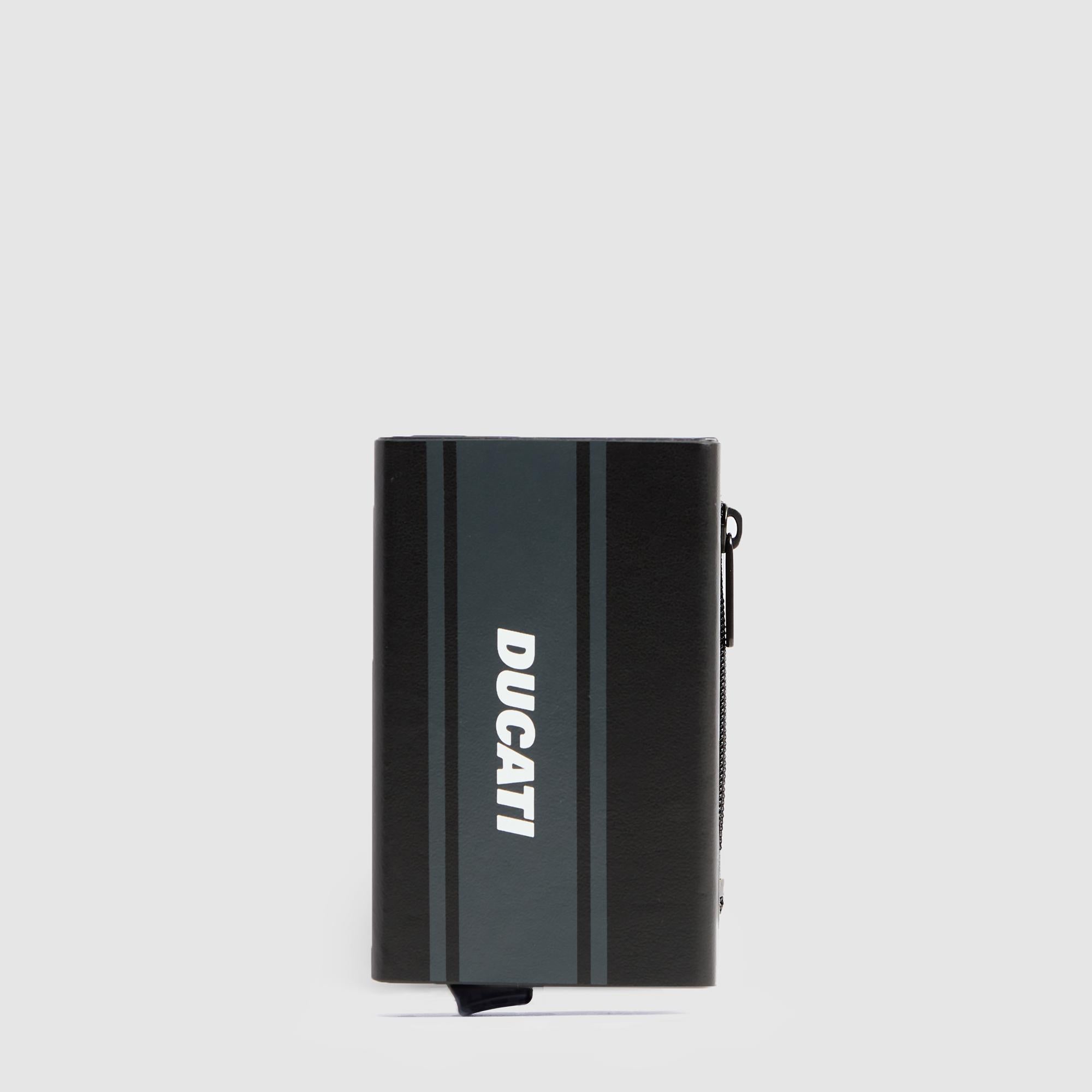 Piquadro x Ducati Herren Geldbörse kompakt RFID Rot