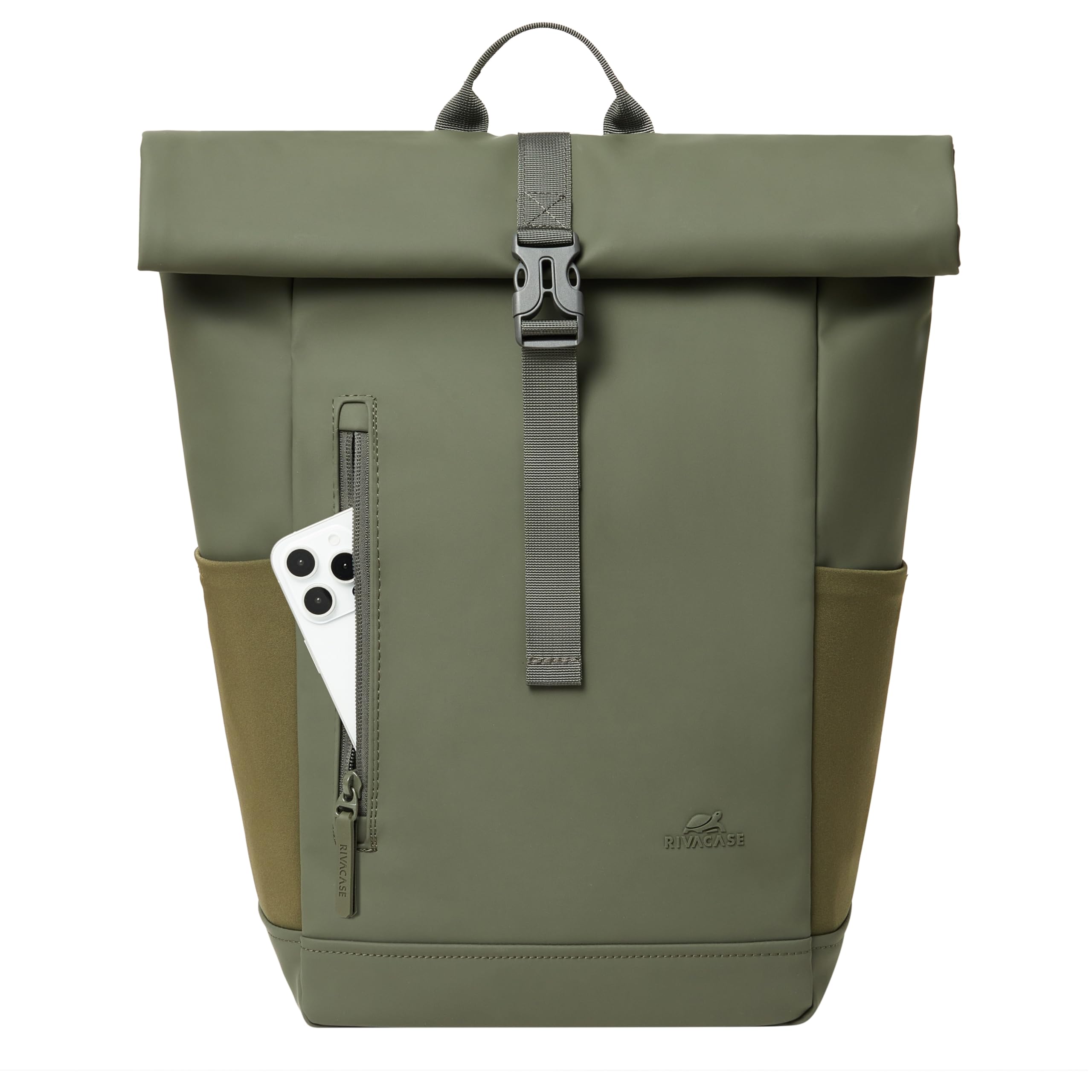 RIVACASE Boboli Eco Rucksack 17L olivgrün 15,6 Zoll