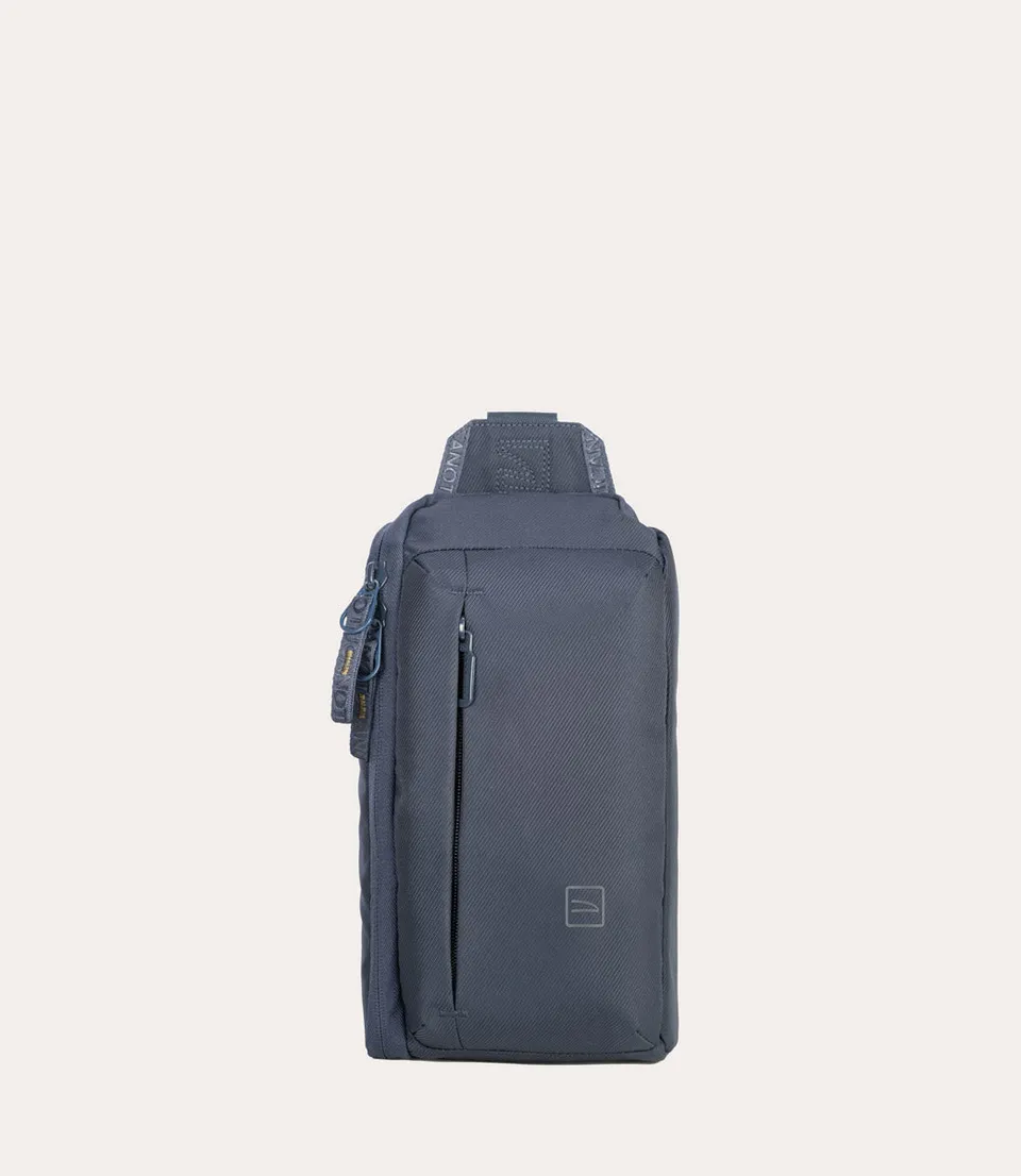 Tucano Astra Crossbody Umhängetasche Blau Recycling