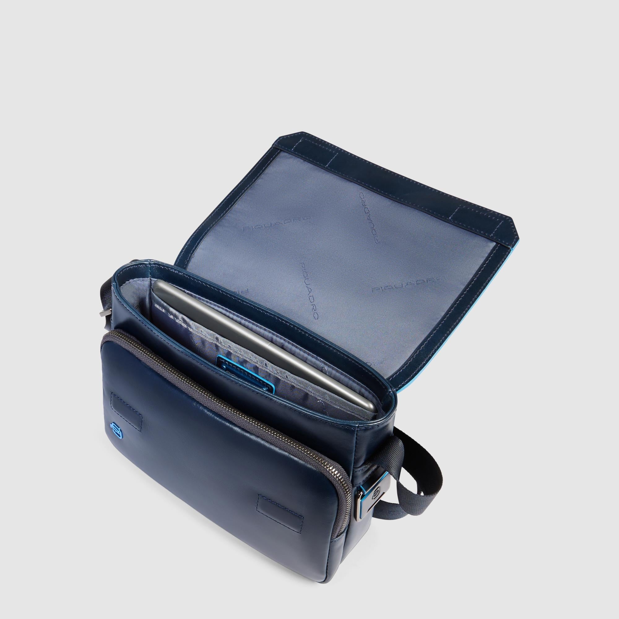 Piquadro Black Square Umhängetasche Herren N Leder RFID