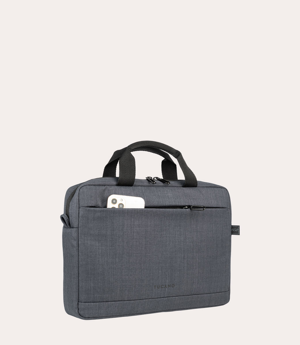 Tucano Stop 11"/12" Laptoptasche Blau Recycling