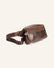 Buckle & Seam Dash Gürteltasche Leder Braun Dots