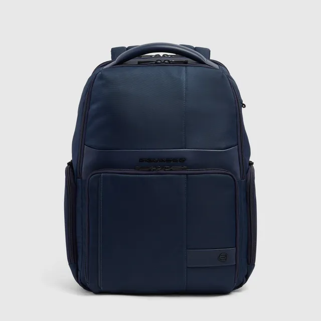 Piquadro Rover Rucksack 15,6 Zoll erweiterbar schwarz