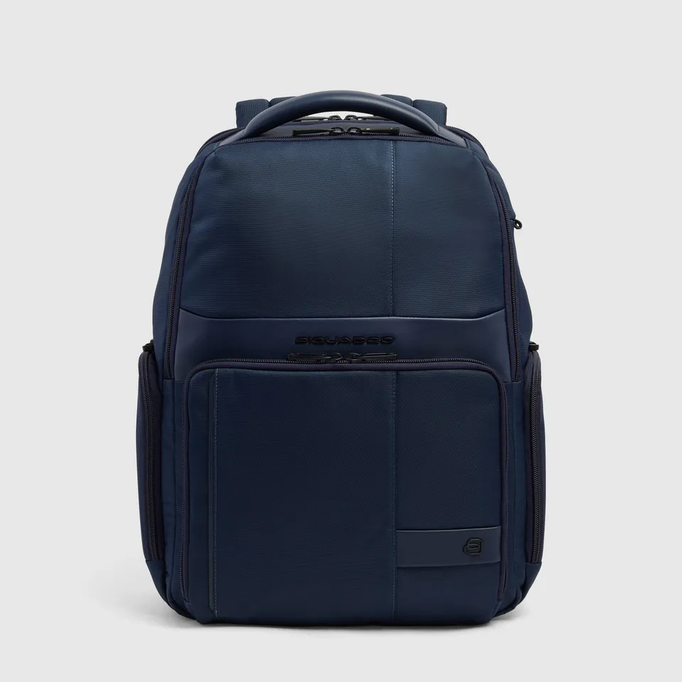 Piquadro Rover Rucksack 15,6 Zoll erweiterbar schwarz