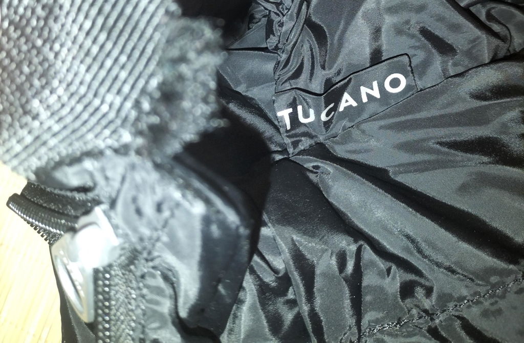 Tucano Compatto Eco Sling Umhängetasche Blau faltbar