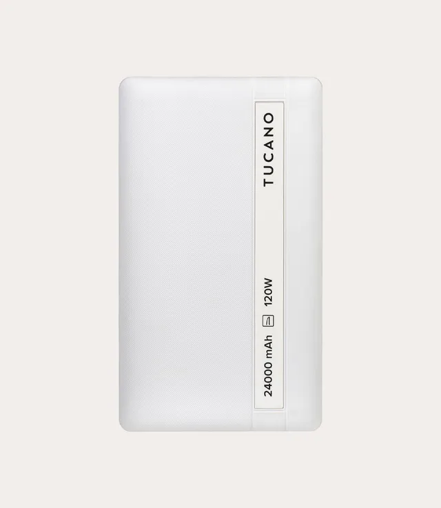 Tucano Chargers 120W Powerbank 24000 mAh Weiß Laptop