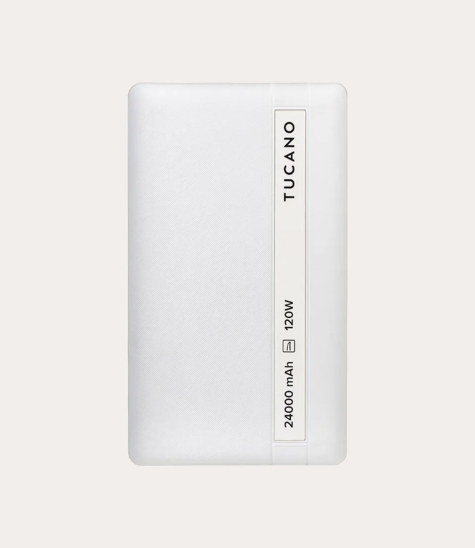 Tucano Chargers 120W Powerbank 24000 mAh Weiß Laptop
