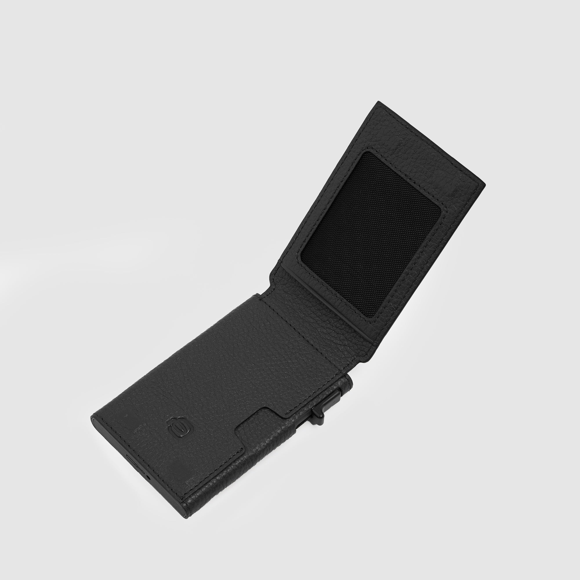 Piquadro Black Square Kartenetui Herren Automatisch Schwarz