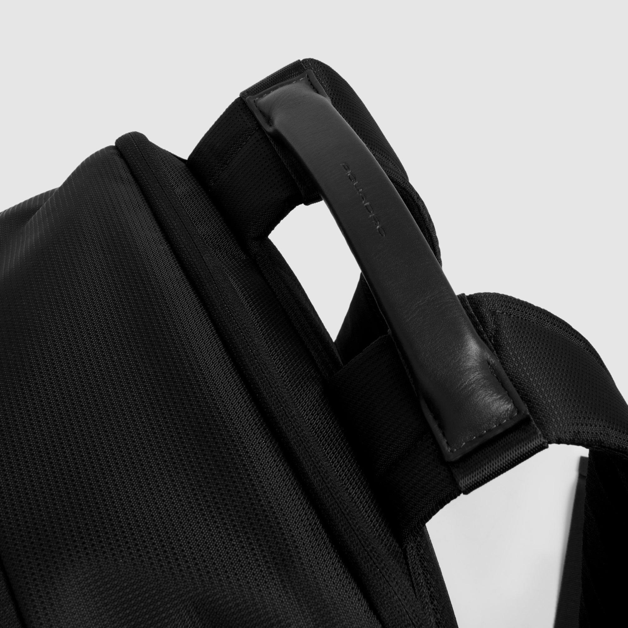 Piquadro Black Square Rucksack 15,6 Zoll Grün Stoff