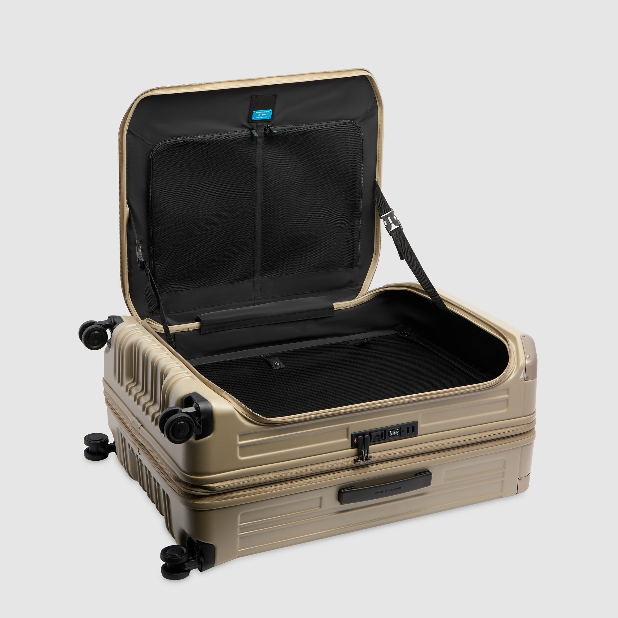 Piquadro PQLM Trolley Groß Hartschale Erweiterbar BEO
