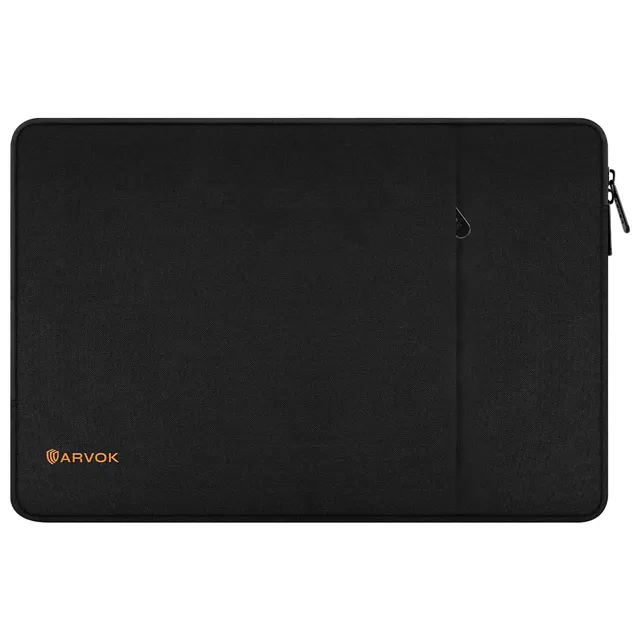 ARVOK Basic Laptophülle 15-15,6 Zoll Schwarz wasserabweisend