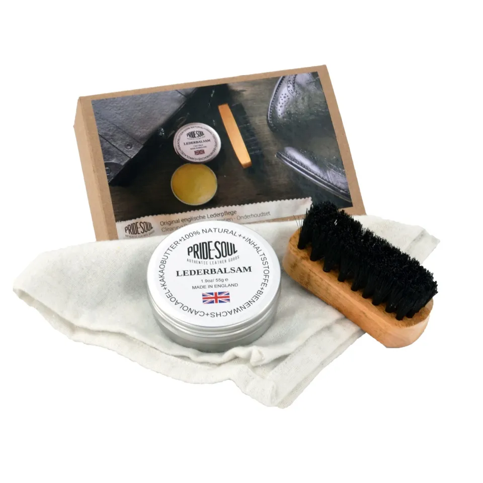 Pride and Soul Lederpflegeset 3-teilig Pflegeset neutral 3 Teile