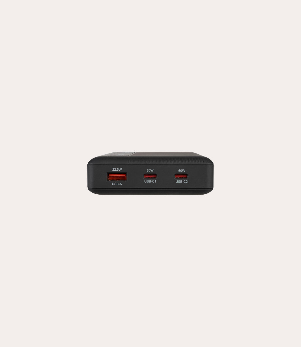 Tucano Powerbank 65W 20000mAh Laptop USB-C Schwarz
