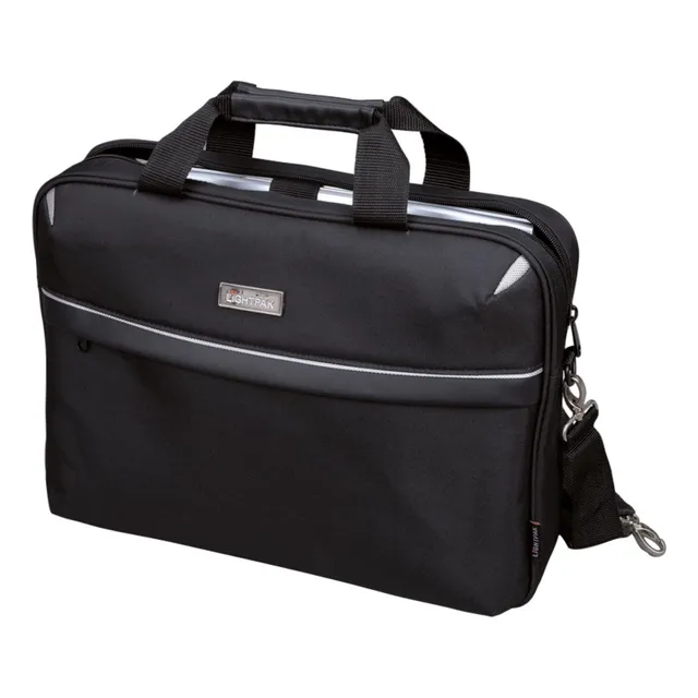 Lightpak Laptoptasche Sierra 17 Zoll schwarz Polyester