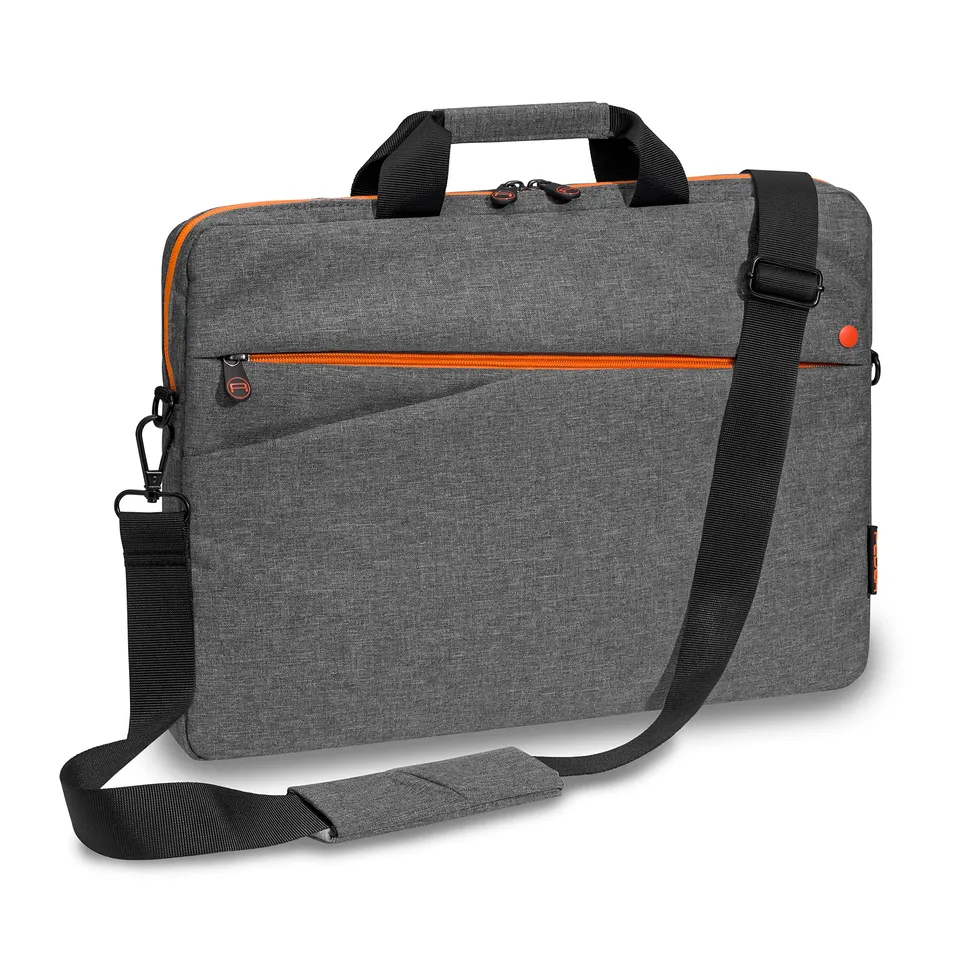 Pedea Fashion Laptoptasche 13,3 Zoll Grau/Orange Umhängetasche