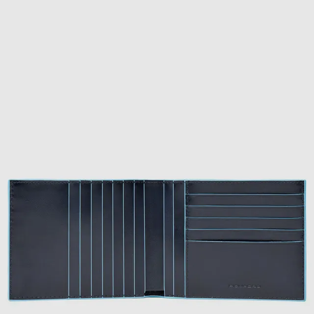 Piquadro Black Square Geldbörse Herren Leder RFID Braun