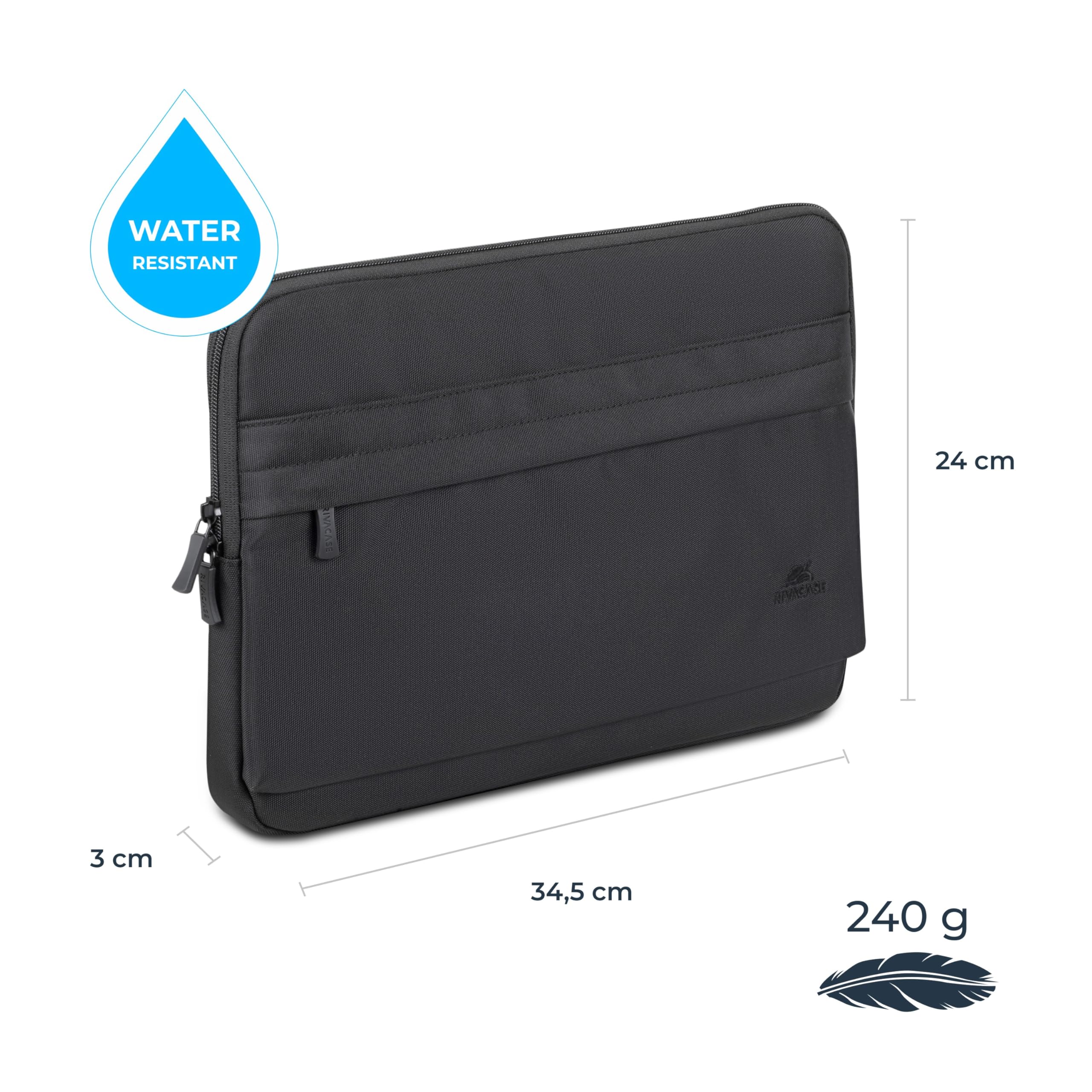 RIVACASE Antishock Laptoptasche 14 Zoll Schwarz