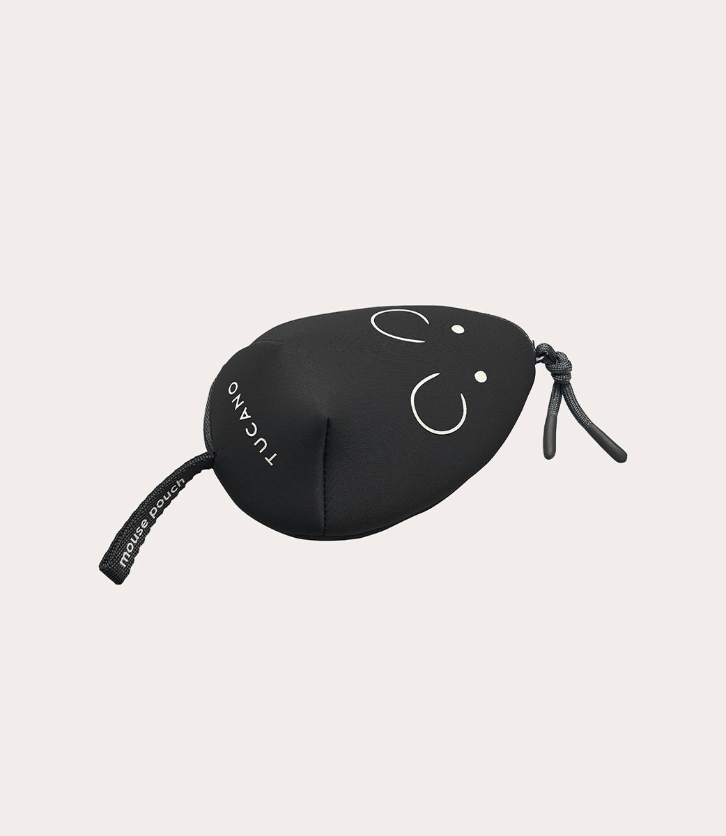 Tucano Topo Mouse Pouch Mausetui Schwarz Neopren
