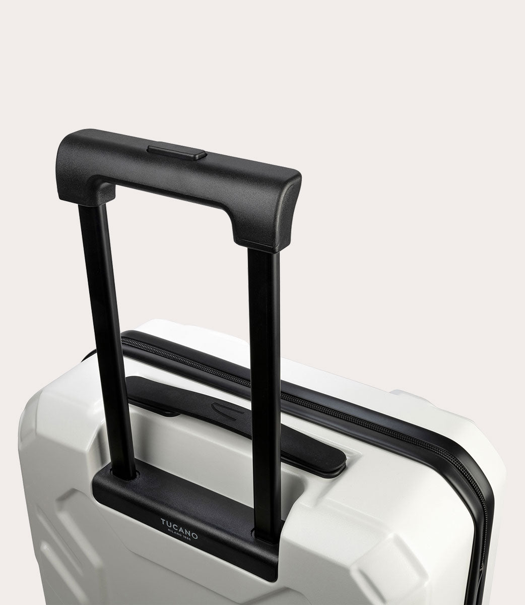 Tucano Iron 40L Kabinenkoffer Trolley Schwarz TSA