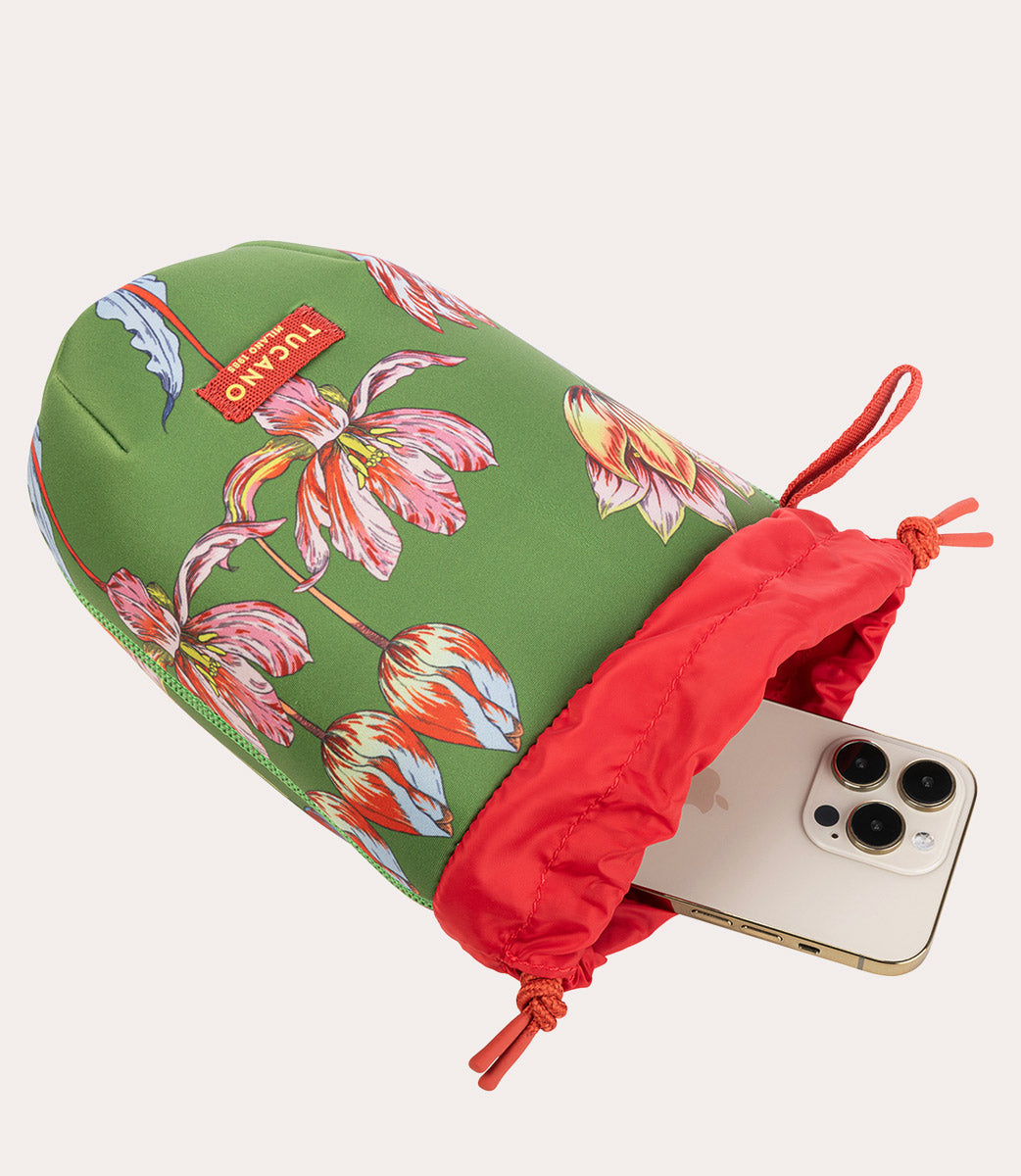 Tucano Schizzo Coulisse Pouch Kosmetiktasche Grün Neopren