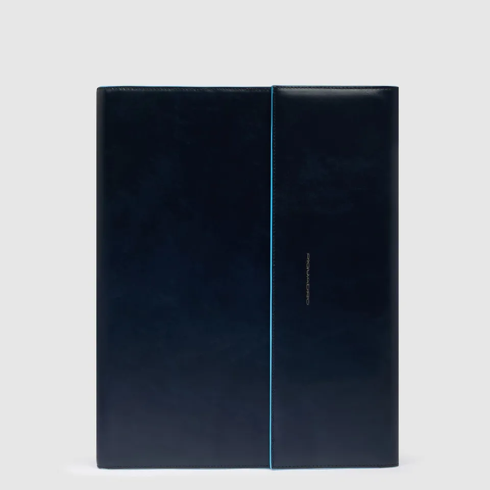 Piquadro Brief Portablocco A4 Leder Schreibmappe schwarz