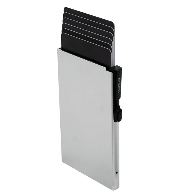 Lightpak Clicksafe Tresor Slim Aluminium RFID 6 Karten