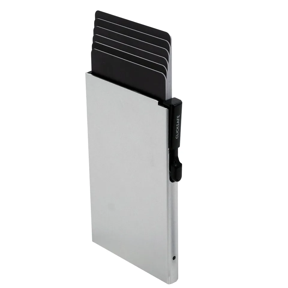 Lightpak Clicksafe Tresor Slim Aluminium RFID 6 Karten