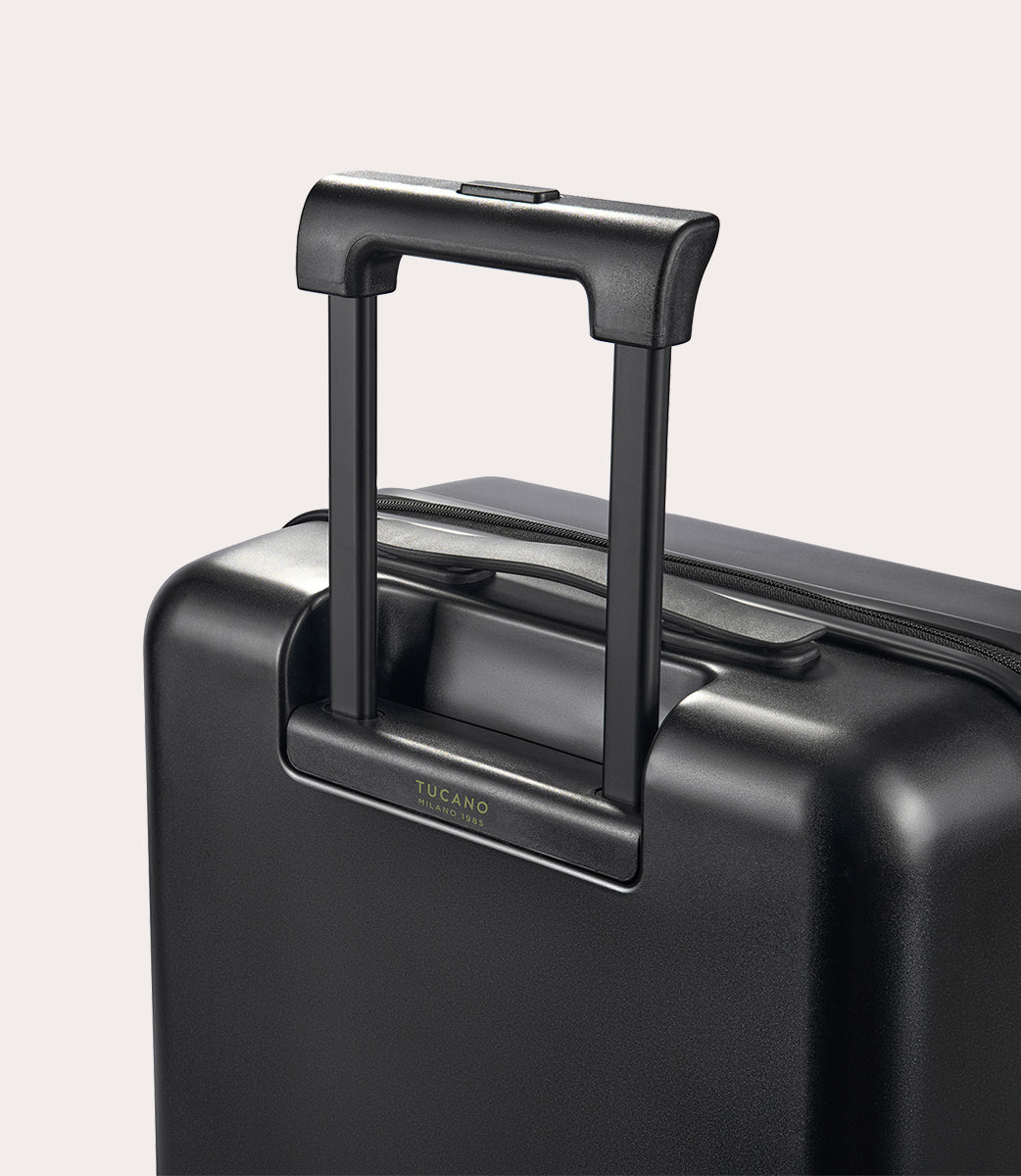 Tucano Mono 40L Kabinenkoffer Schwarz Polycarbonat TSA