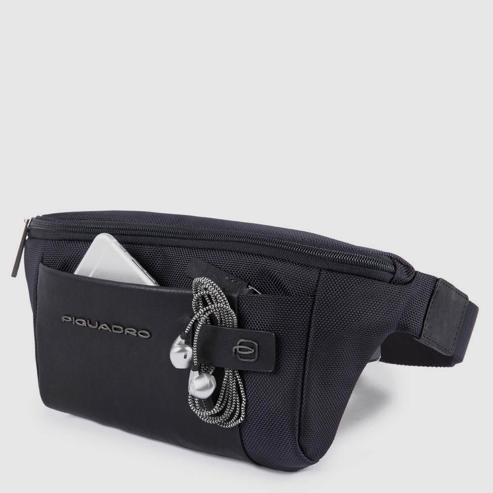 Piquadro Urban Gürteltasche Bauchtasche Blau