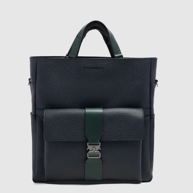 Piquadro Rover Tote Bag 15,6 Zoll Rucksack Leder