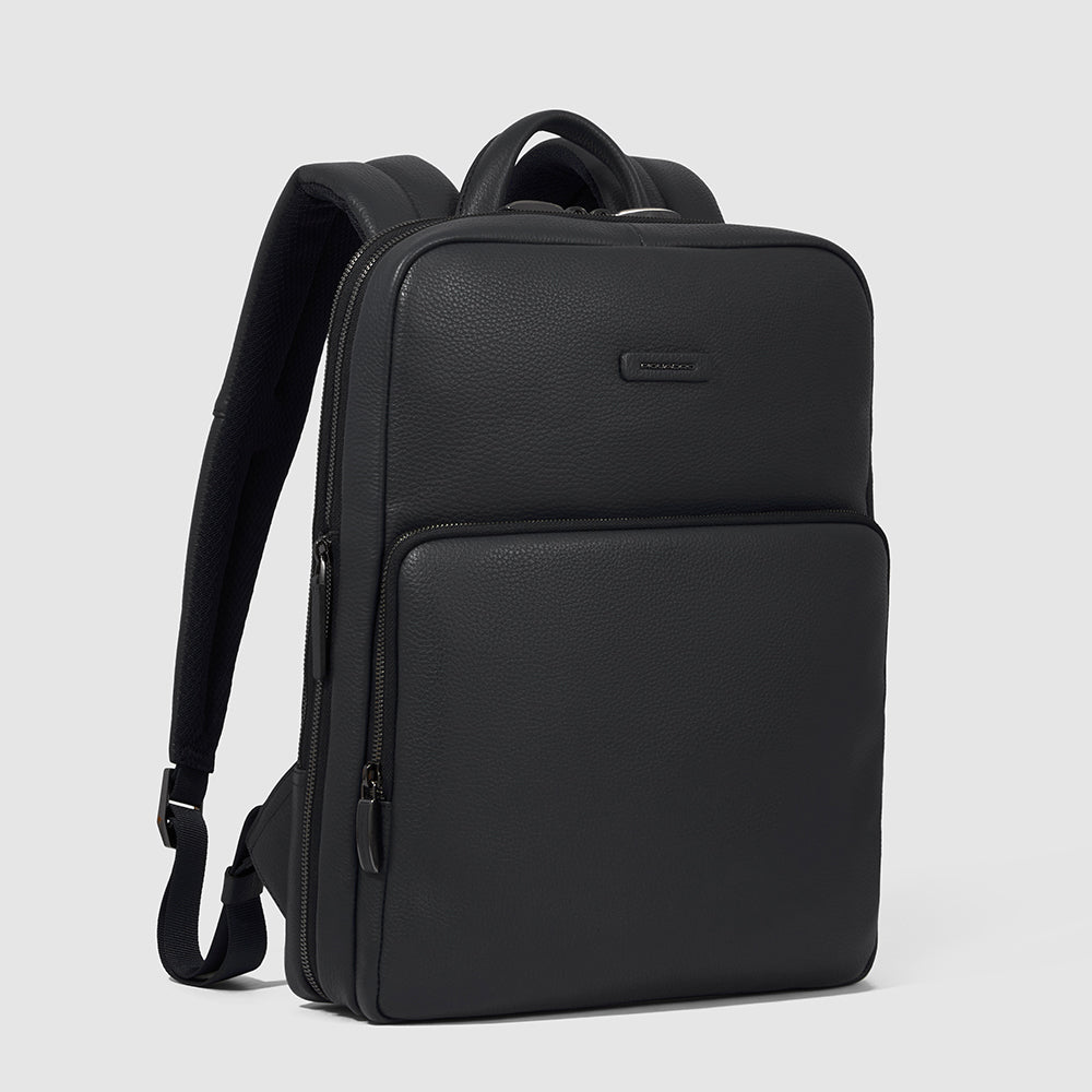 Piquadro Urban Rucksack 14 Zoll Herren schwarz slim