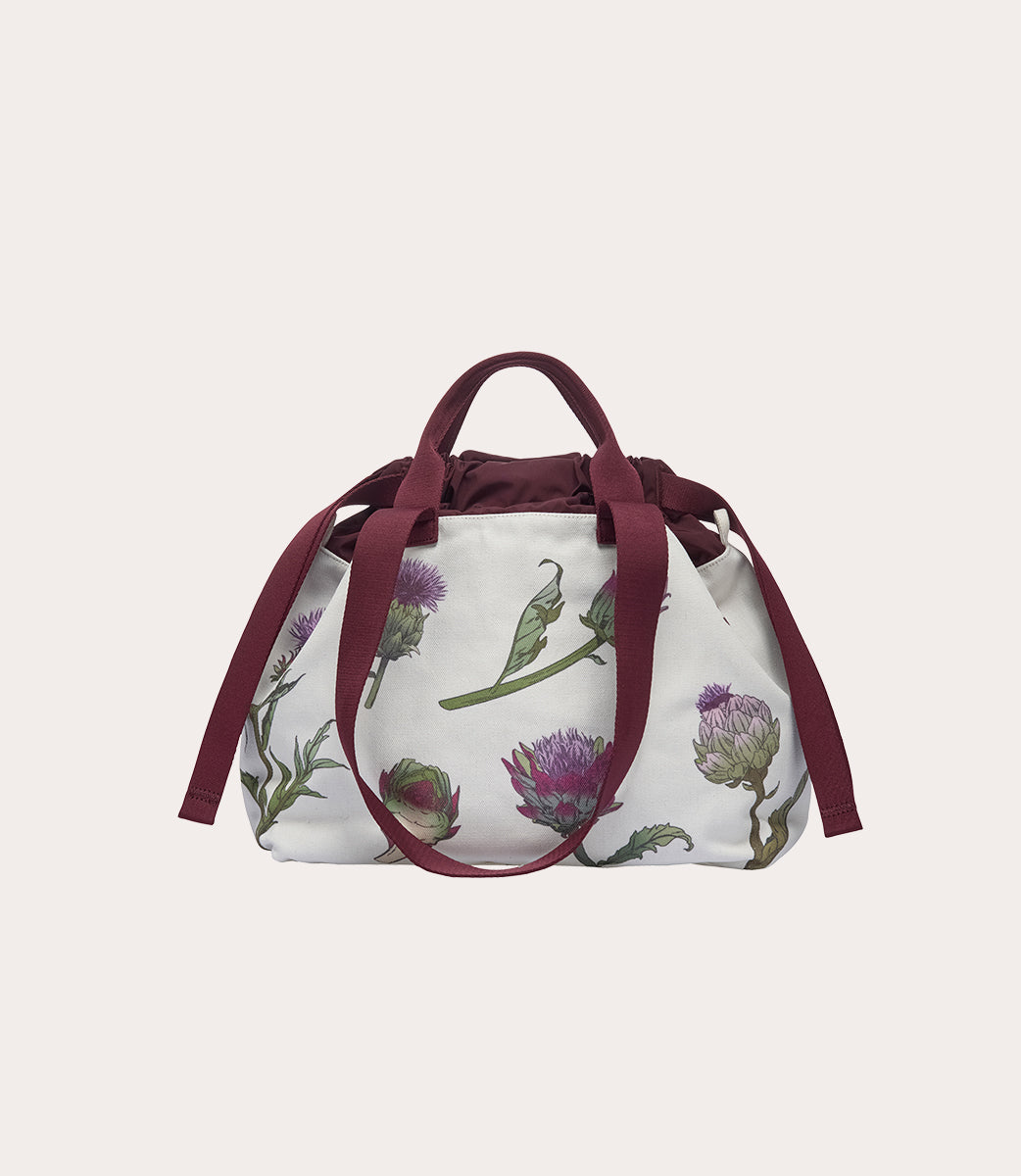 Tucano Carry Artichoke Small Shopper Canvas Tulpe
