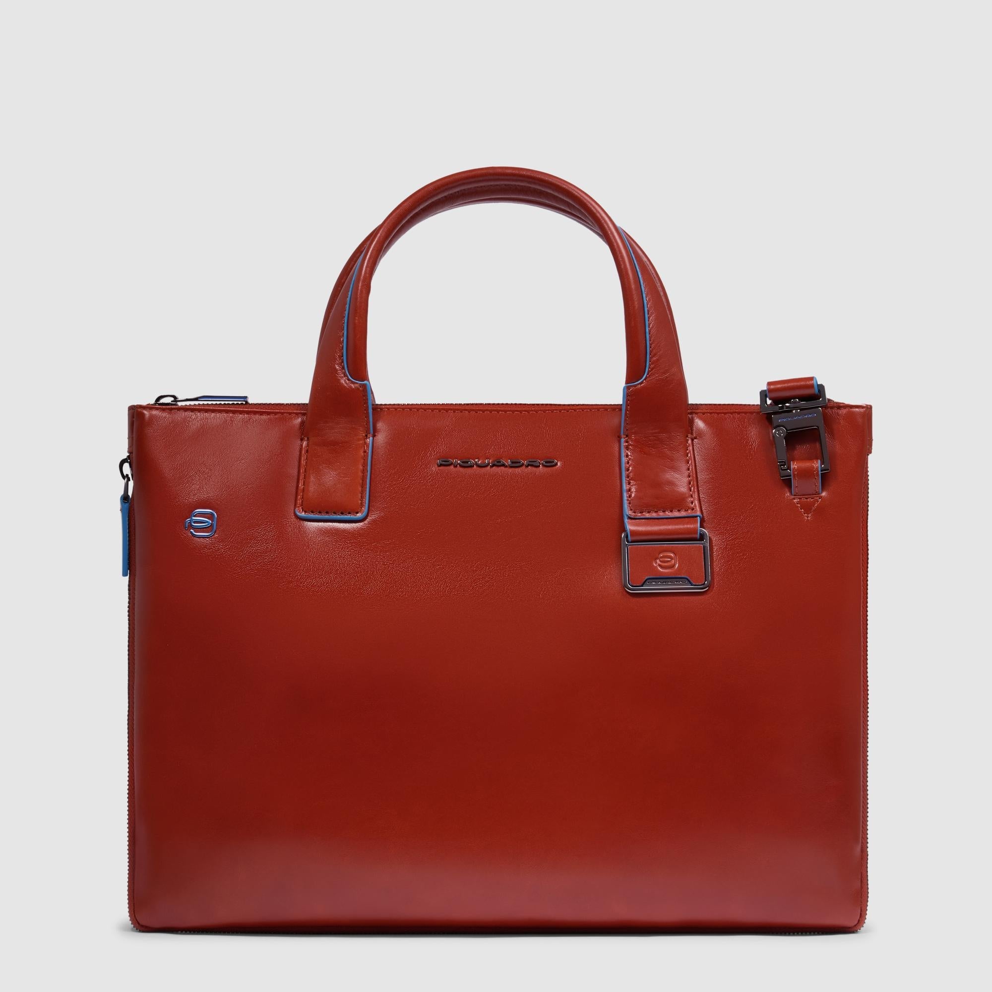 Piquadro Modus Laptoptasche 14 Zoll Leder blau