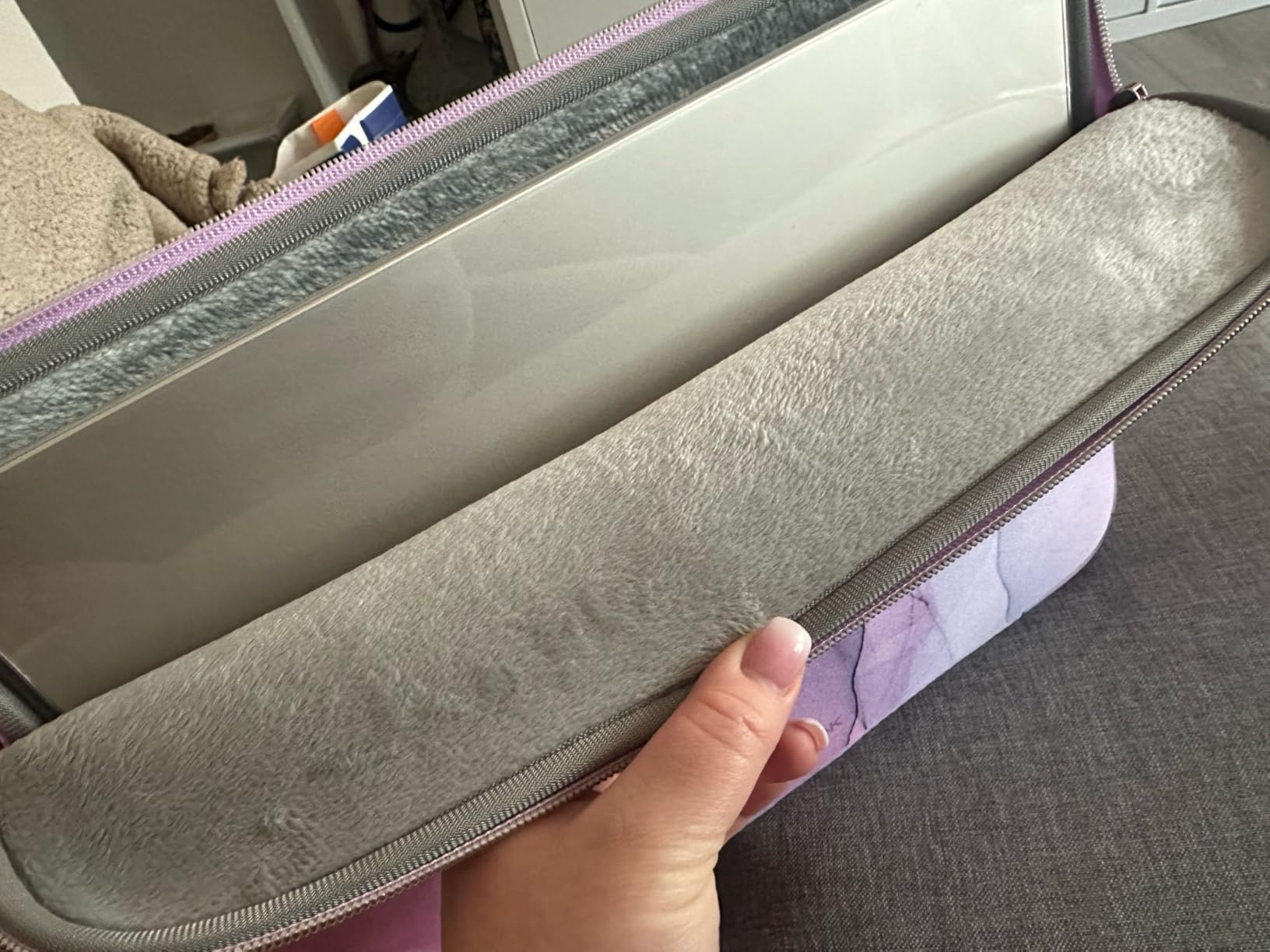 Arvok Basic Laptop Sleeve 13,3 Zoll Rosa Leopardendruck Canvas