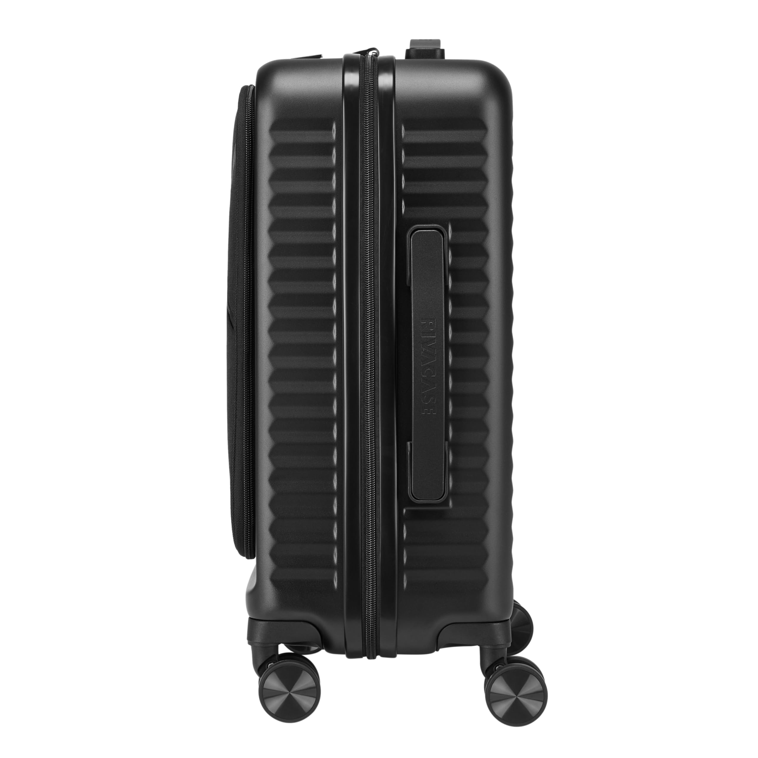 RIVACASE Malpensa 28 L Koffer Schwarz mit Laptopfach 15,6 Zoll