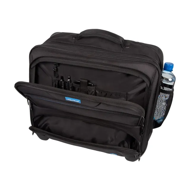 Lightpak Borneo Business Laptop Trolley RPET 17 Zoll Schwarz