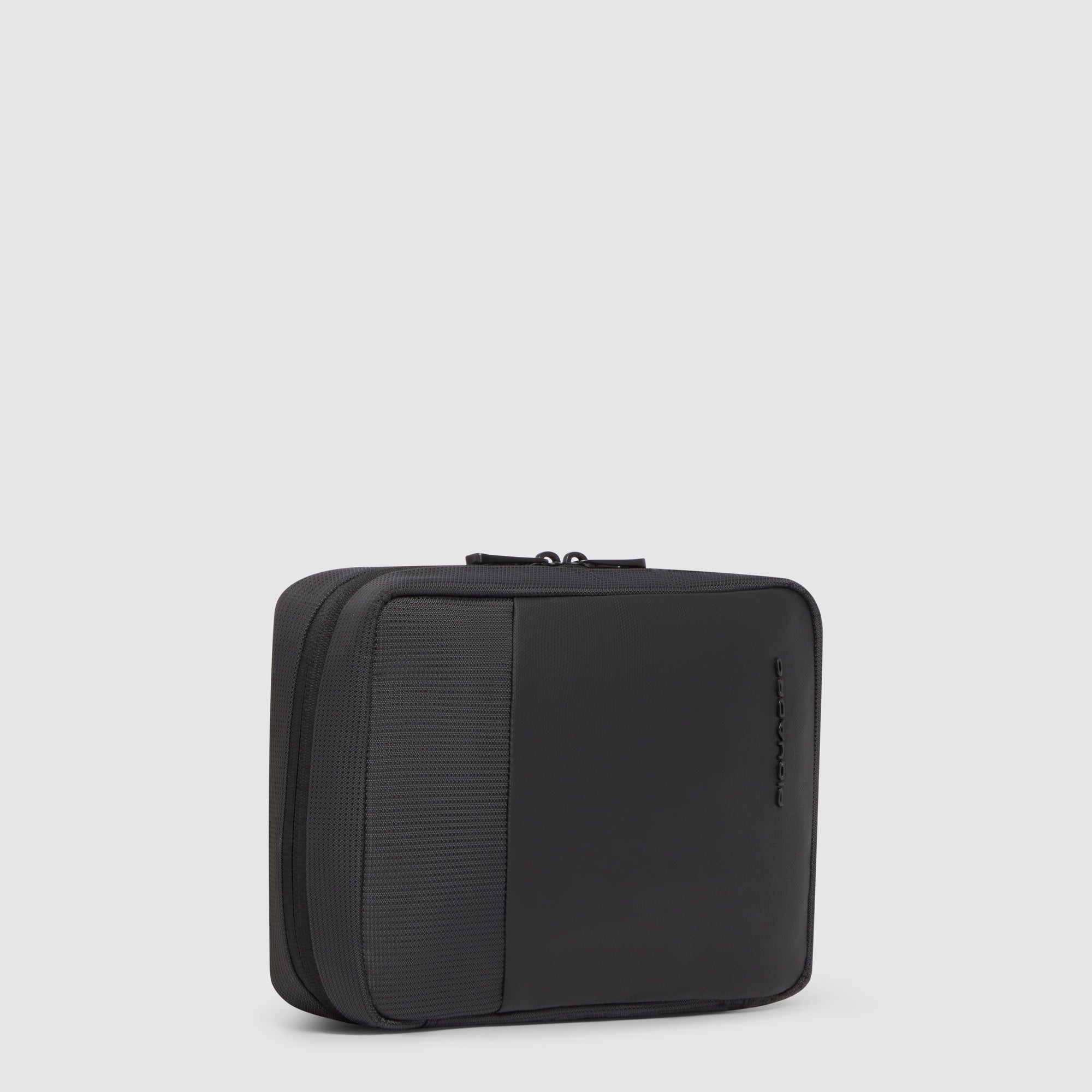 Piquadro PQ-Light Beauty Case Kulturbeutel Modular Schwarz