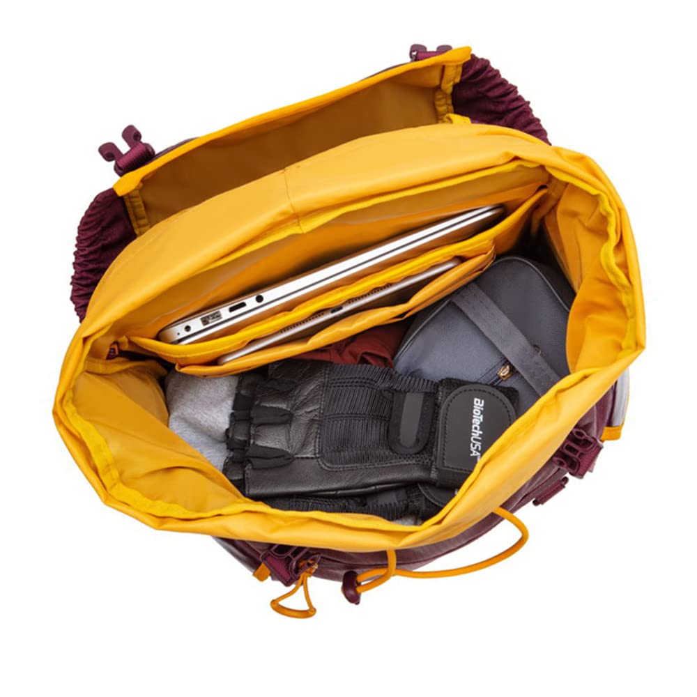 RIVACASE Dijon 5362 Rucksack 17,3 Zoll 30L Rot/Gelb