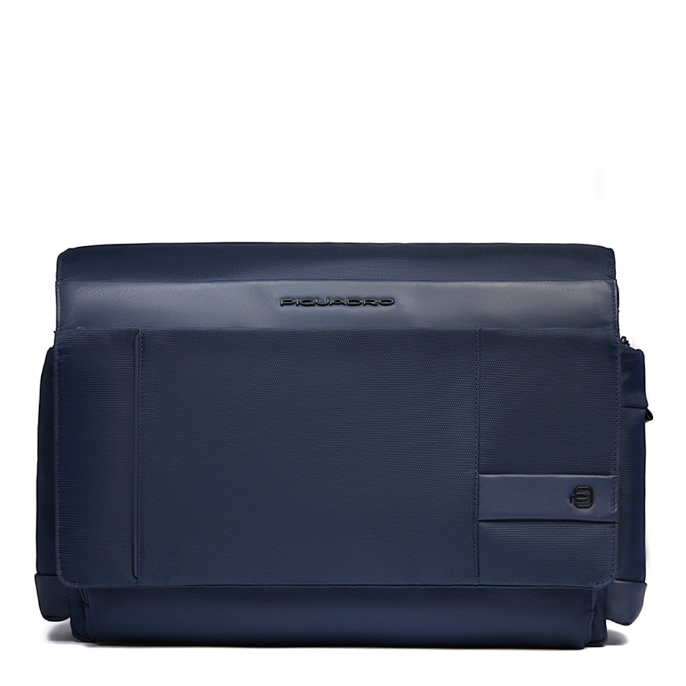 Piquadro Brief Messenger Laptoptasche 15,6 Zoll schwarz