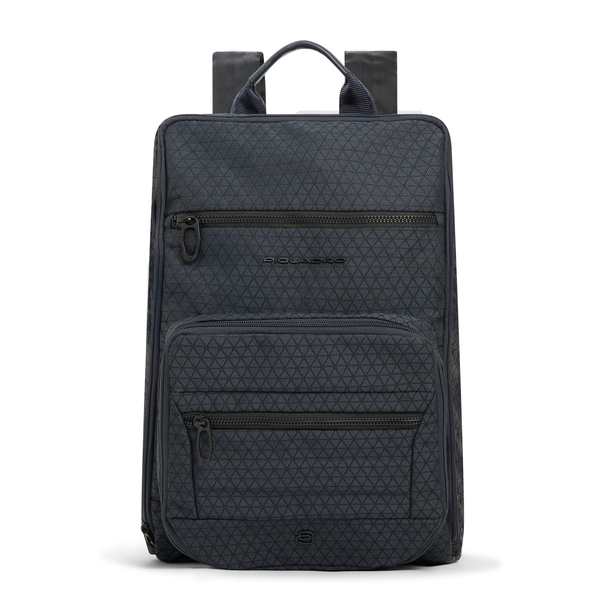 Piquadro Corner 2.0 Rucksack 15,6" faltbar Laptop Blau