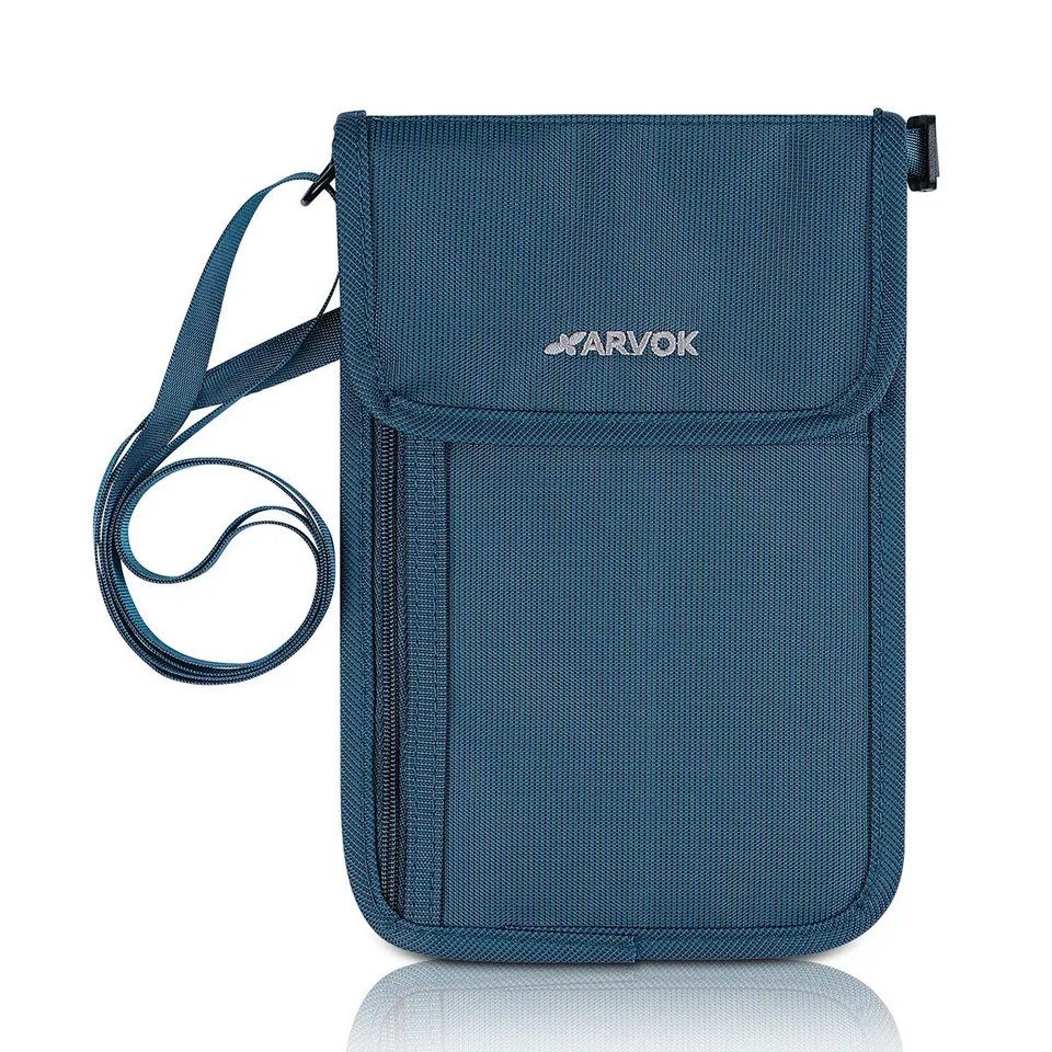 ARVOK Travel Accessories Brusttasche RFID Nylon schwarz