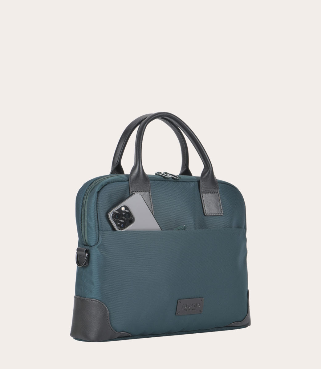 Tucano Fine Bag Laptoptasche 14 Zoll Schwarz recycelt