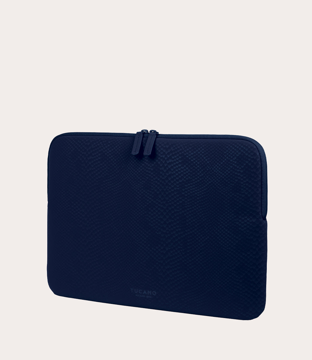 Tucano Boa Laptop Hülle 13 Zoll MacBook 14 Blu Reptil
