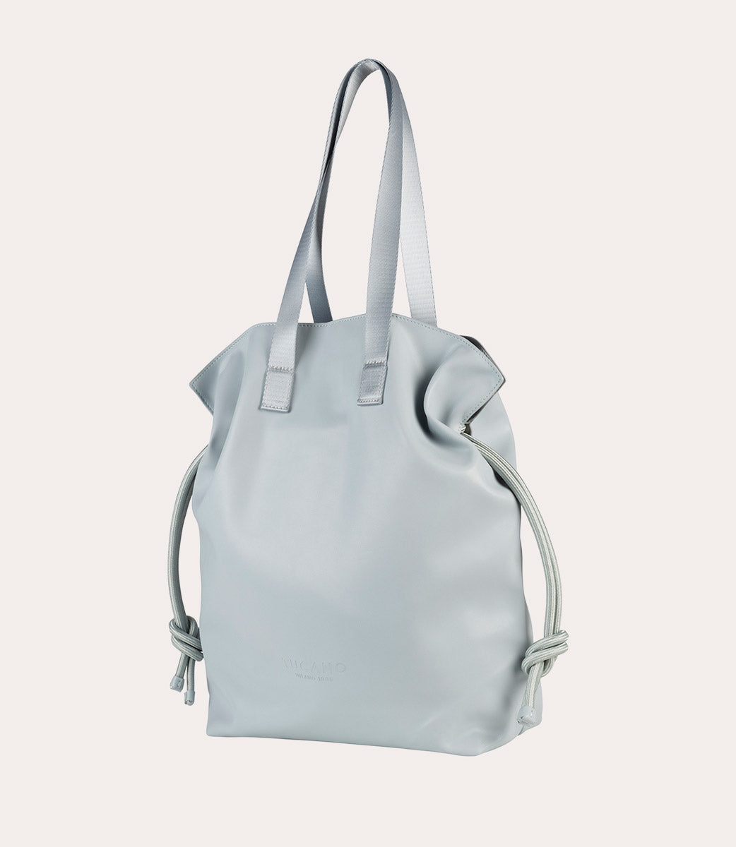 Tucano Nina Shopper Laptop Leder-Optik Blau