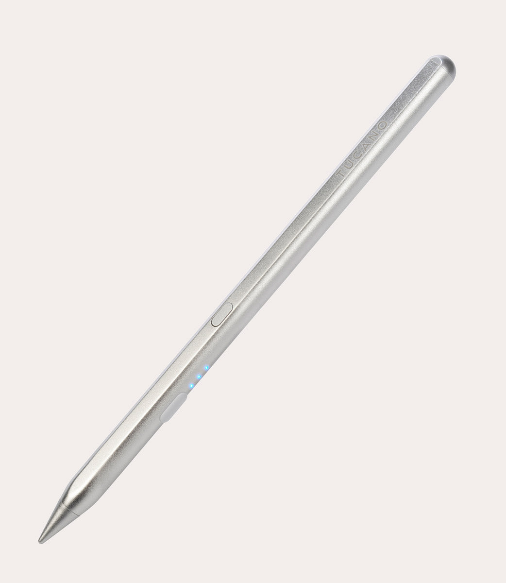 Tucano Pencil 2 Eingabestift iPad Silber USB-C 15 Stunden
