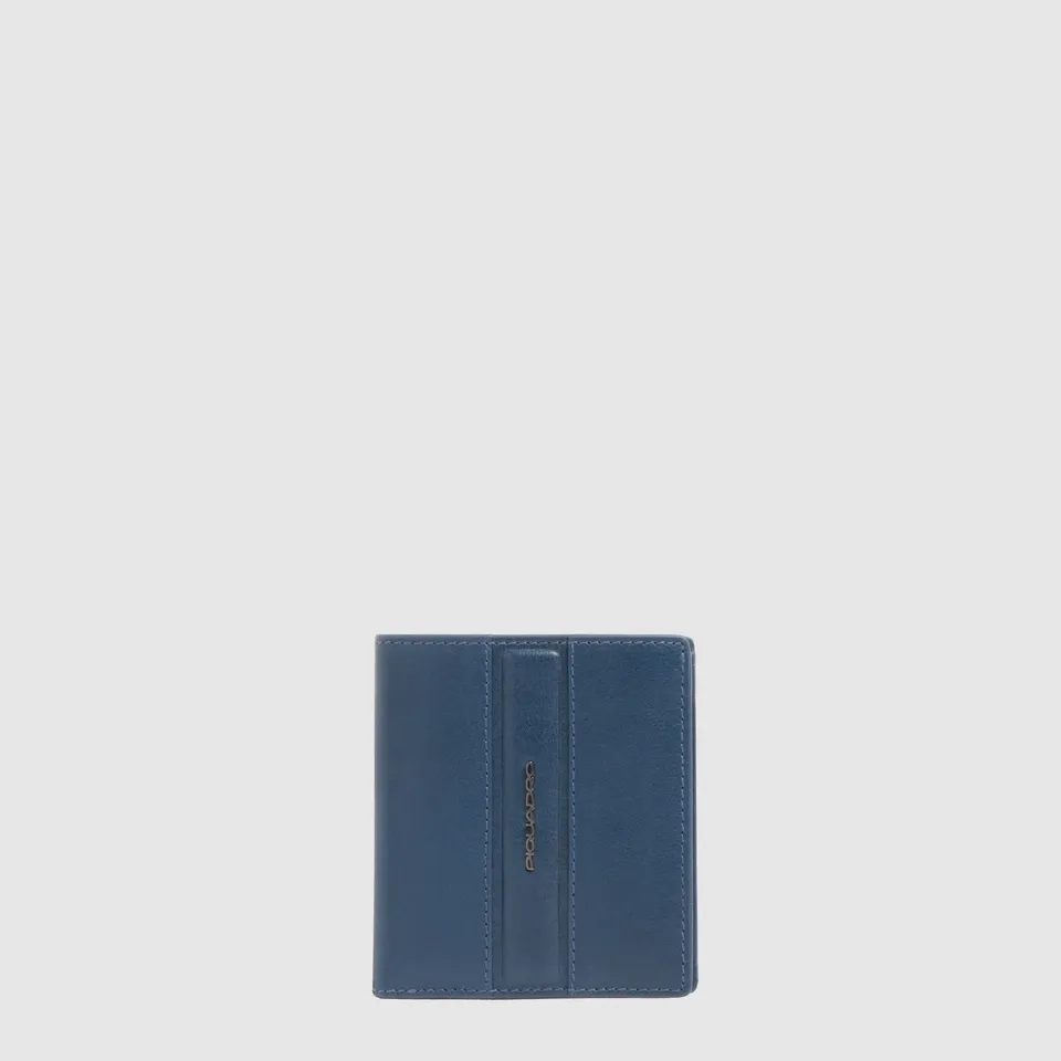Piquadro Blue Square Kartenetui Leder BLU Herren