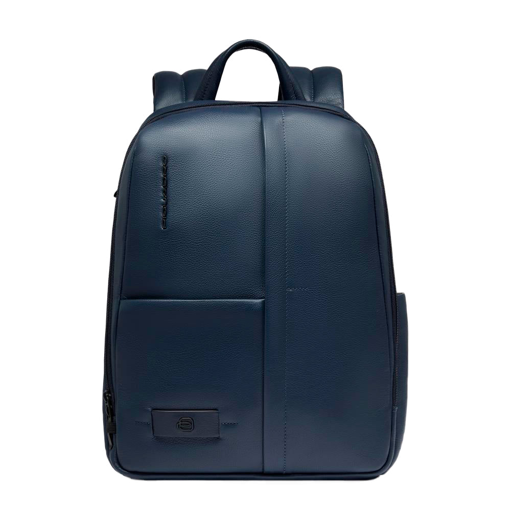 Piquadro Black Square Laptop-Rucksack 14 Zoll Schwarz RFID