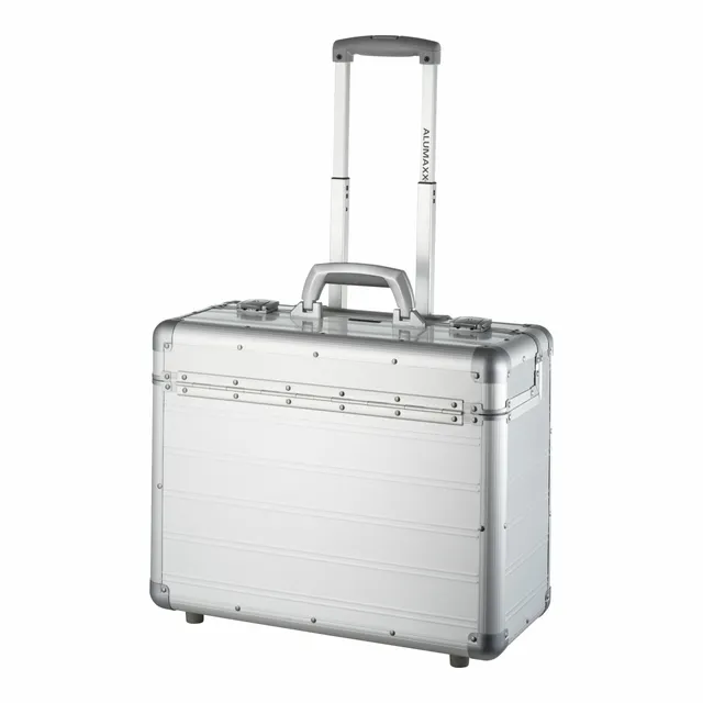Alumaxx Pilotenkoffer DISCOVERY 45162 Aluminium Silber 15,6 Zoll