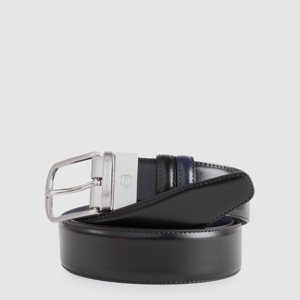 Piquadro Blue Square Ledergürtel Herren Dornschließe Leder